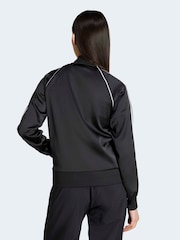 adidas Originals Black SST Adicolor Satin Track Top - Image 2 of 6