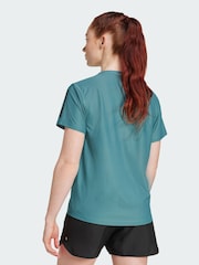 adidas Green Own The Run T-Shirt - Image 2 of 6