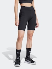 adidas Black Tennis Climacool Match Short Leggings - Image 3 of 6