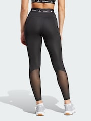 adidas Black Techfit Stash Pocket Full Length Leggings - Image 2 of 5