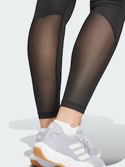 adidas Black Techfit Stash Pocket Full Length Leggings - Image 4 of 5