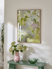 花卉手绘细节镜子框墙面装饰 - 图片1 / 3