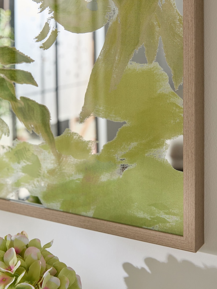 花卉手绘细节镜子框墙面装饰 - 图片2 / 3