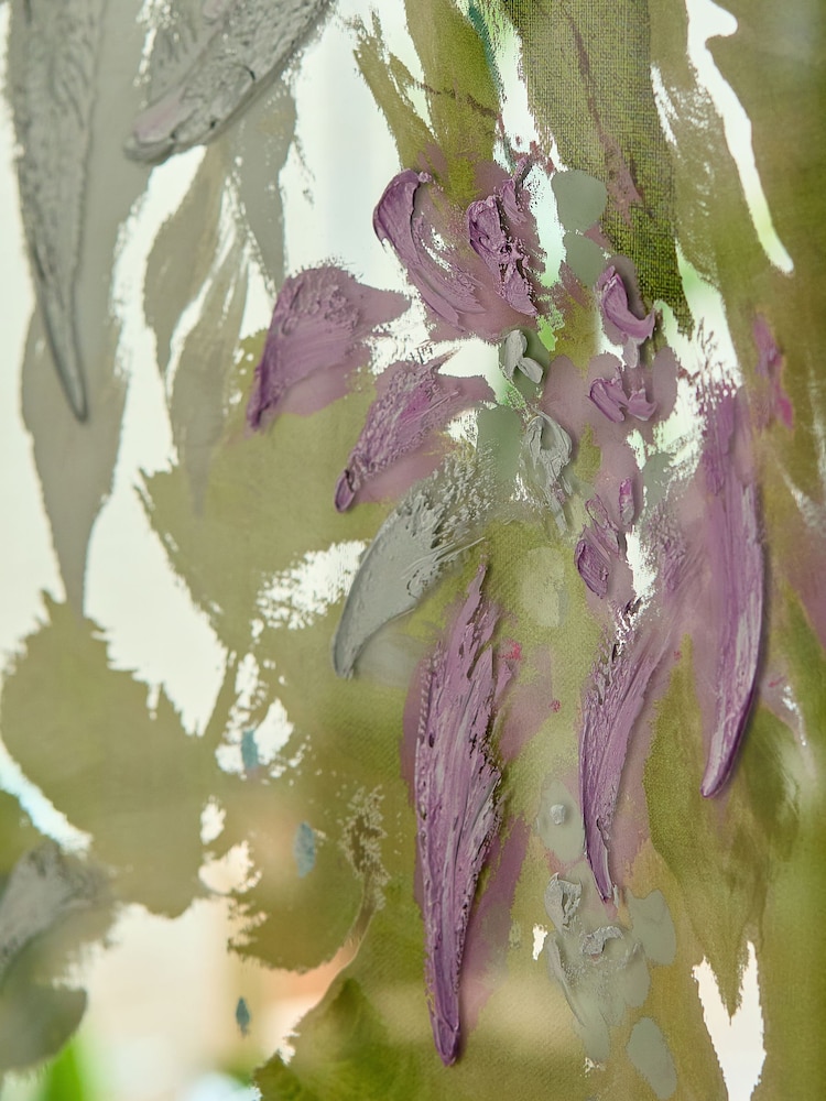 花卉手绘细节镜子框墙面装饰 - 图片3 / 3