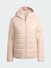 adidas Terrex Brown Multi Essentials CLIMAWARM Insulated Hooded Jacket - Image 5 of 5