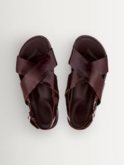 Ancient Greek Sandals Chocolate Ikesia Open Naplack - Image 4 of 4
