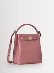 Mulberry Pink Scrumpy Islington Bucket Bag - Image 3 of 5