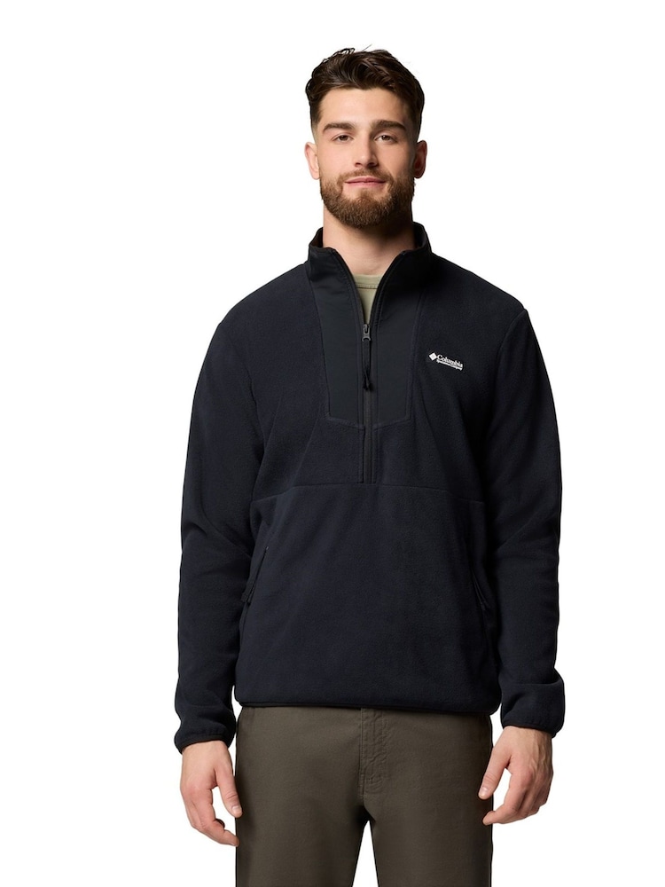 Columbia Sequoia Grove Half Zip Black Fleece - Image 1 of 3