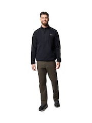 Columbia Sequoia Grove Half Zip Black Fleece - Image 3 of 3