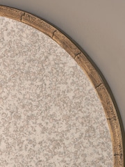 Nkuku Antique Brass Murwara Antique Glass Arched Mirror - Image 2 of 5