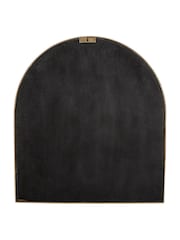 Nkuku Antique Brass Murwara Antique Glass Arched Mirror - Image 5 of 5