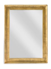 Nkuku Brass Yadur Rectangular Mirror - Image 2 of 2