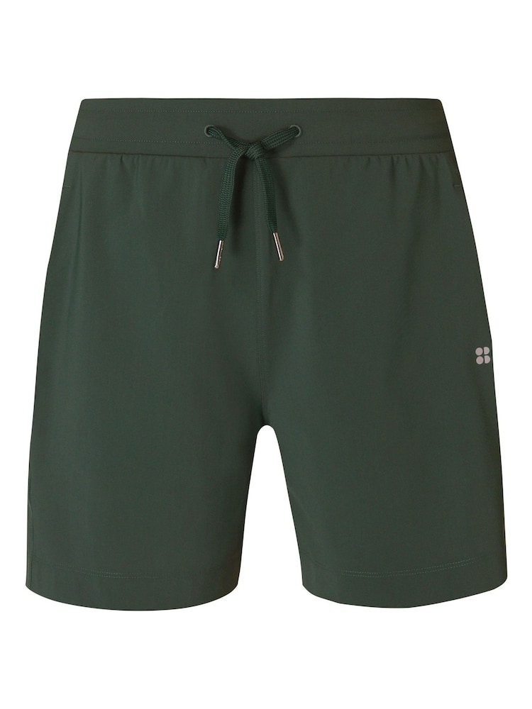 Sweaty Betty Green Explorer 5.5" Shorts - Image 7 of 7 Sweaty Betty Green Explorer 5.5" Shorts - Image 7 of 7