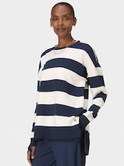 Sweaty Betty White After Class Longline Sweatshirt - Image 1 of 7