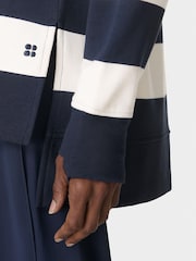 Sweaty Betty White After Class Longline Sweatshirt - Image 6 of 7