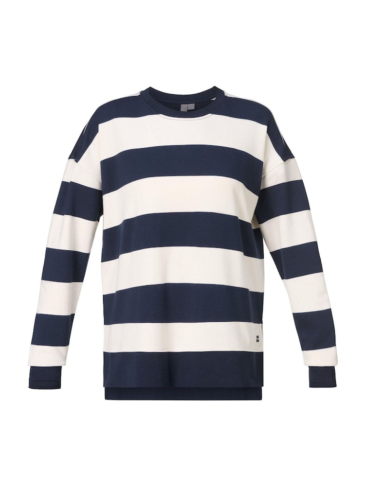 Sweaty Betty White After Class Longline Sweatshirt - Image 7 of 7