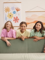 Pink/Green Short Pyjamas 3 Pack (3-16yrs) - Image 3 of 8