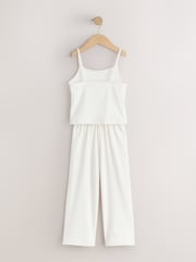White pointelle - Cami Pyjamas (6-16yrs) - Bild 2 von 4