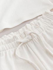 White pointelle - Cami Pyjamas (6-16yrs) - Bild 4 von 4