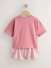 Pink Ditsy Short Pyjamas 3 Pack (3-16yrs) - Image 10 of 12
