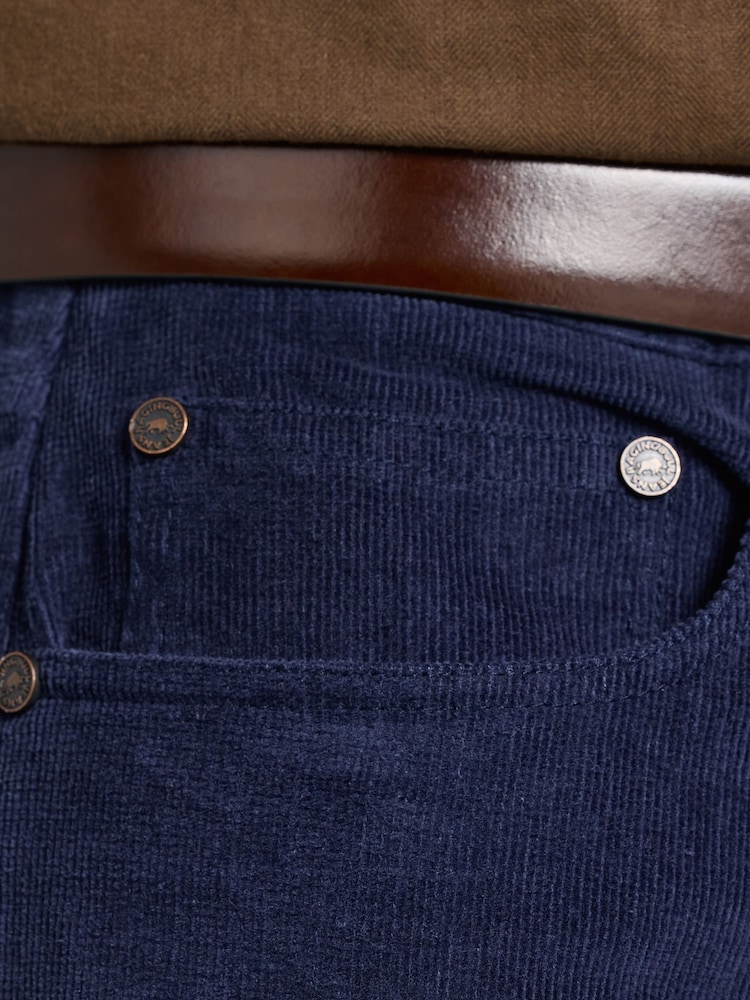 Raging Bull Blue Corduroy Trouser - Image 5 of 5 Raging Bull Blue Corduroy Trouser - Image 5 of 5