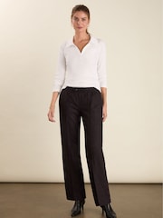 Baukjen Fern Cotton Collar White Top - Image 2 of 6