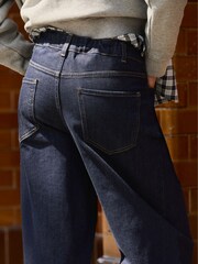 Baukjen Blue Nixi Cotton Stretch Denim Barrel Jeans - Image 3 of 5