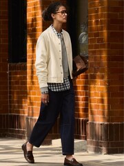 Baukjen Blue Nixi Cotton Stretch Denim Barrel Jeans - Image 4 of 5