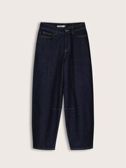 Baukjen Blue Nixi Cotton Stretch Denim Barrel Jeans - Image 5 of 5