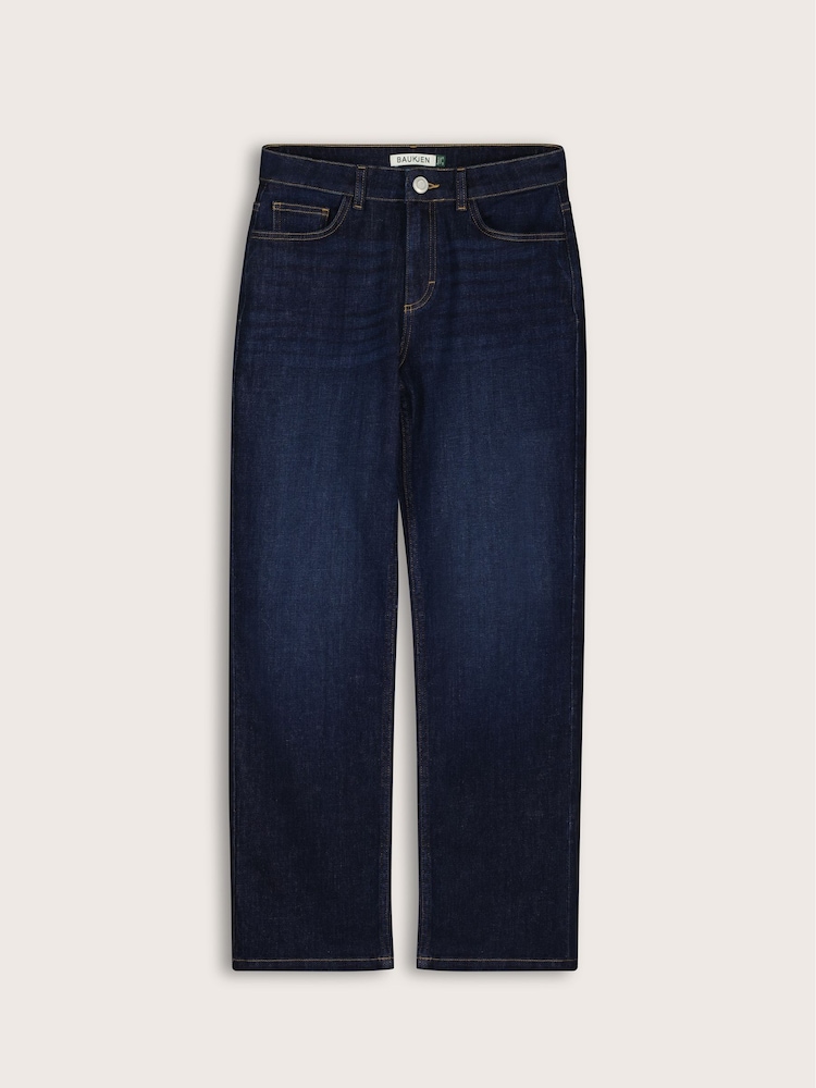 Baukjen Blue Zenna Cotton Stretch Straight Leg Jeans - Image 5 of 5 Baukjen Blue Zenna Cotton Stretch Straight Leg Jeans - Image 5 of 5