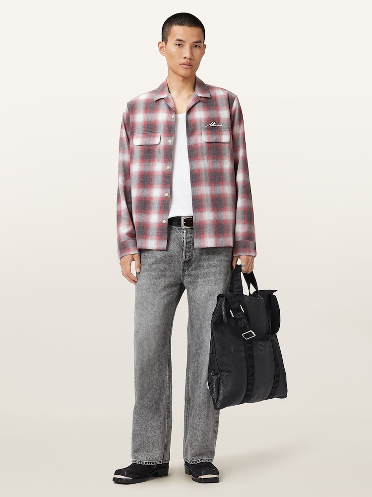 All Saints Store Boutonné – Taille XS, Manches Longues, En Tricot, Très Bon état Chemisier Allsaints Kaki