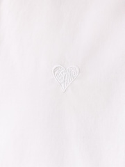 AllSaints White Heart Long Sleeve Shirt - Image 7 of 9