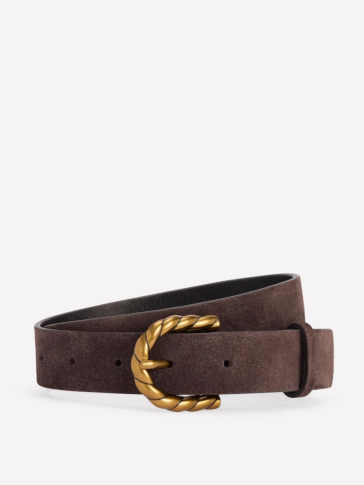 Boden Brown Twist Buckle Belt - Image 1 of 3
