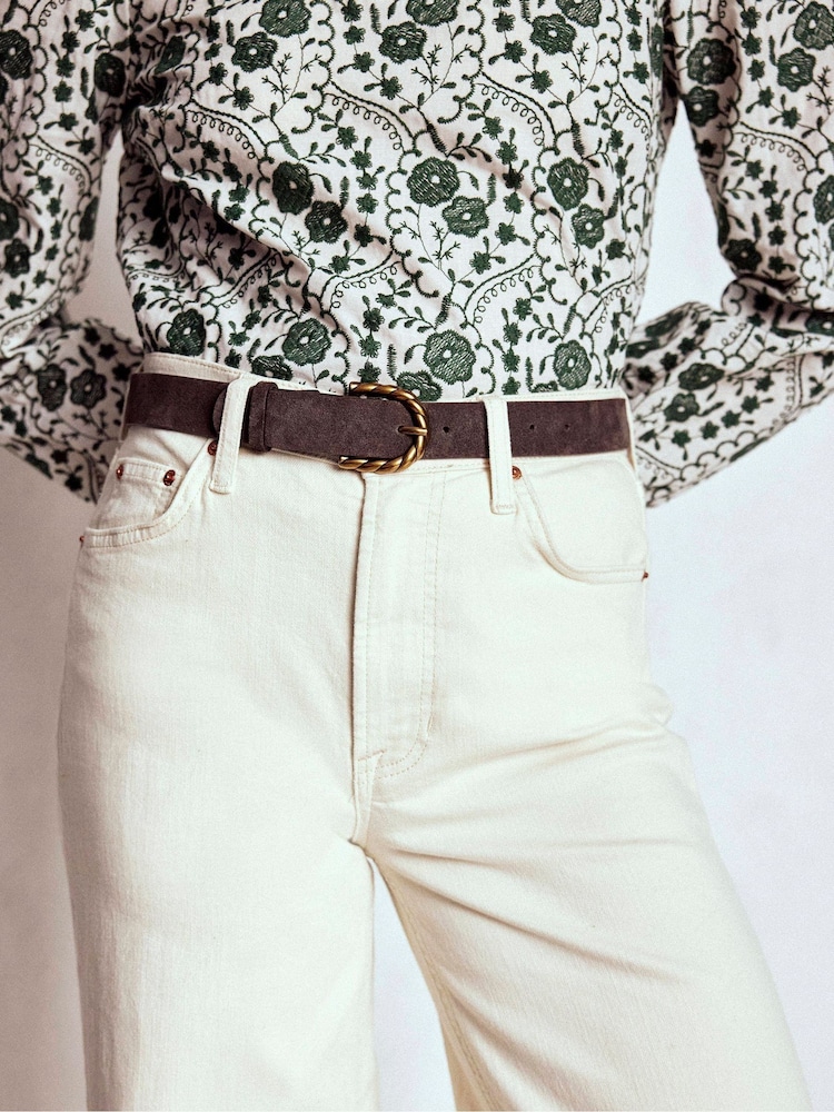 Boden Brown Twist Buckle Belt - Image 3 of 3