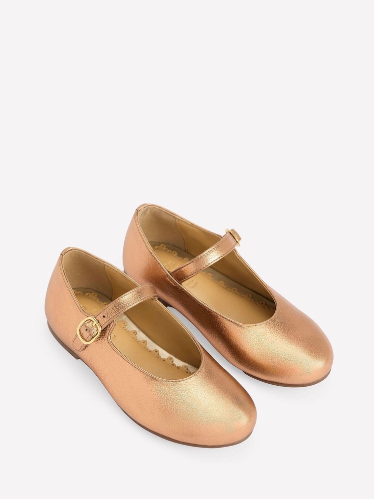 Boden Metallic Mary Jane Shoes - Image 2 of 3