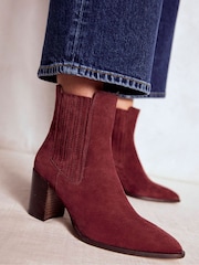 Boden Red Point Casual Ankle Boots - Image 1 of 5