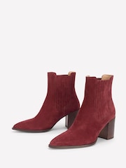 Boden Red Point Casual Ankle Boots - Image 3 of 5