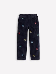 Boden Blue Pull-On Cord Trousers - Image 1 of 3