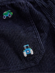 Boden Blue Pull-On Cord Trousers - Image 3 of 3