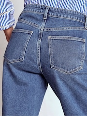 Boden Blue Mid Rise Comfort Stretch Jeans - Image 2 of 7