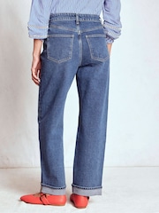Boden Blue Mid Rise Comfort Stretch Jeans - Image 3 of 7