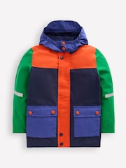 Boden Blue Waterproof Fishermans Jacket - Image 1 of 5