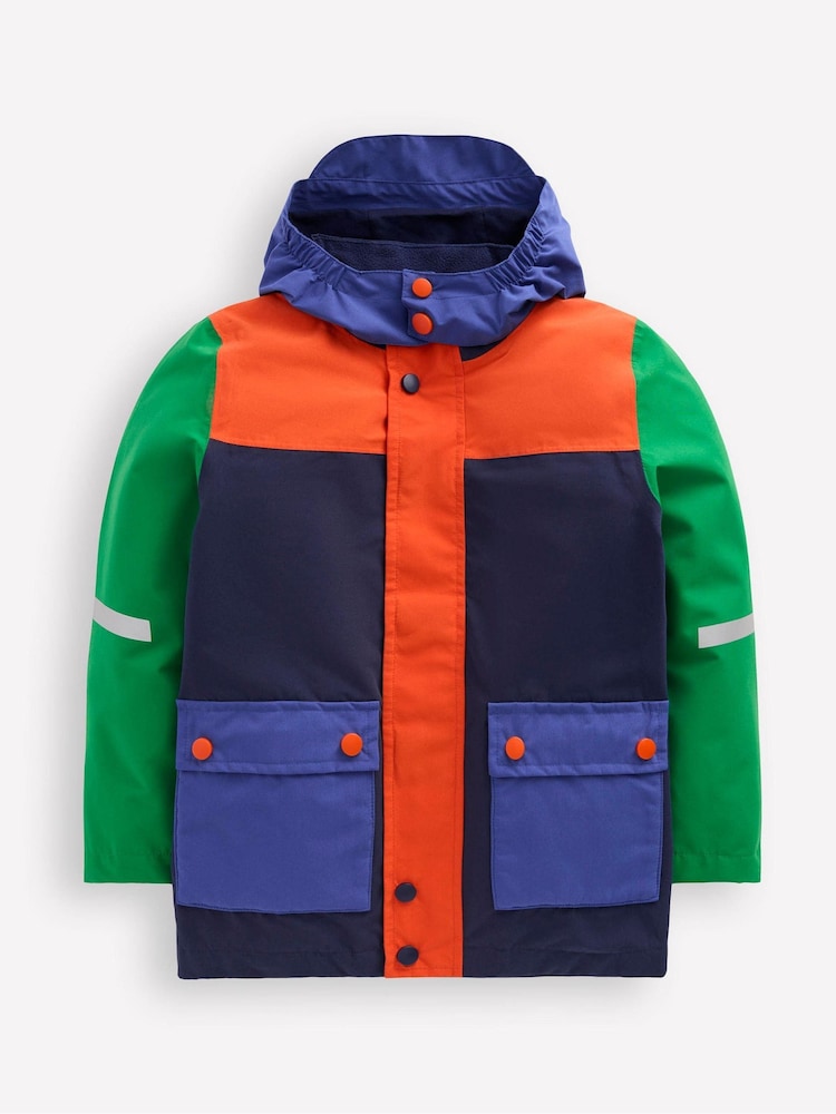 Boden Blue Waterproof Fishermans Jacket - Image 1 of 5