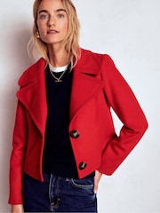 Boden Red Topstitch Jacket - Image 1 of 6