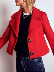 Boden Red Topstitch Jacket - Image 5 of 6