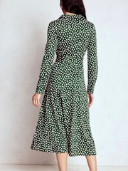 Boden Green Marcia Jersey Shirt Dress - Image 2 of 6