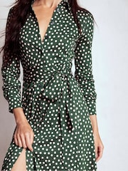 Boden Green Marcia Jersey Shirt Dress - Image 4 of 6