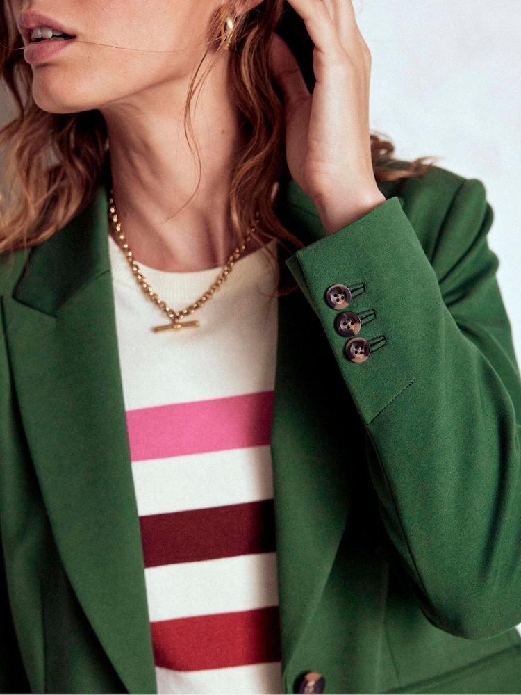 Boden Green Marylebone Ponte Blazer - Image 2 of 5