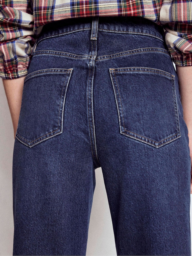 Boden Blue Mid Rise Comfort Stretch Jeans - Image 2 of 6