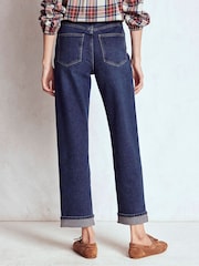 Boden Blue Mid Rise Comfort Stretch Jeans - Image 3 of 6